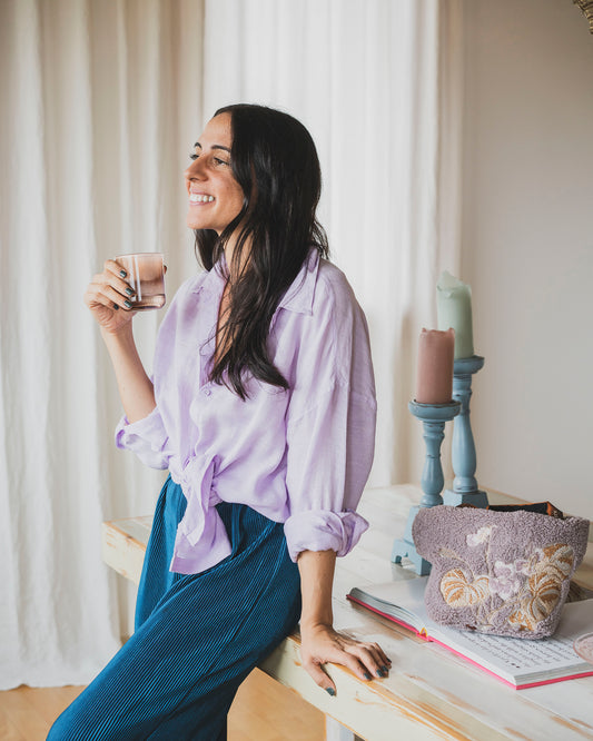 Mauve Mini Prayers Bag