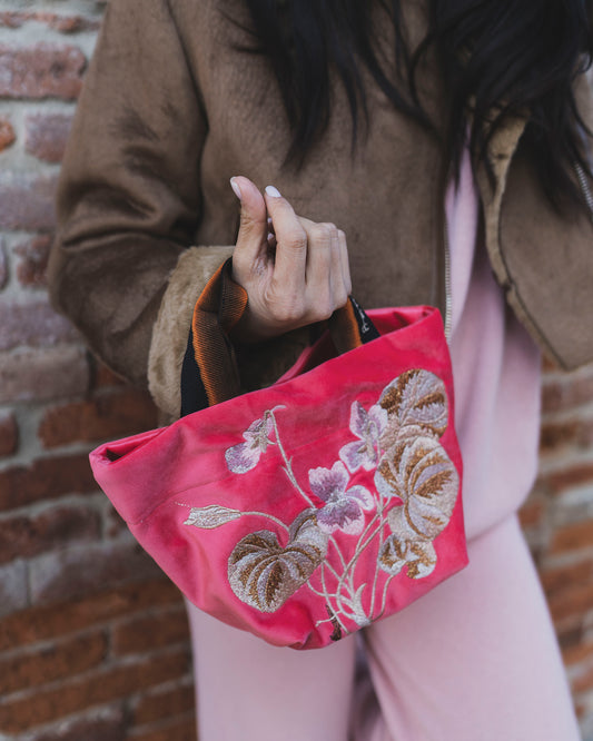 Fuxia Mini Prayers Bag