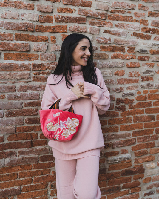 Fuxia Mini Prayers Bag