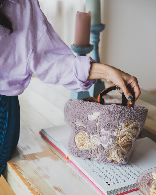 Mauve Mini Prayers Bag